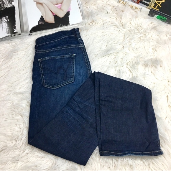 Citizens of Humanity Blue Dark RinseBoot C… - Picture 1 of 7